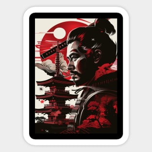 Samurai Warrior Sticker